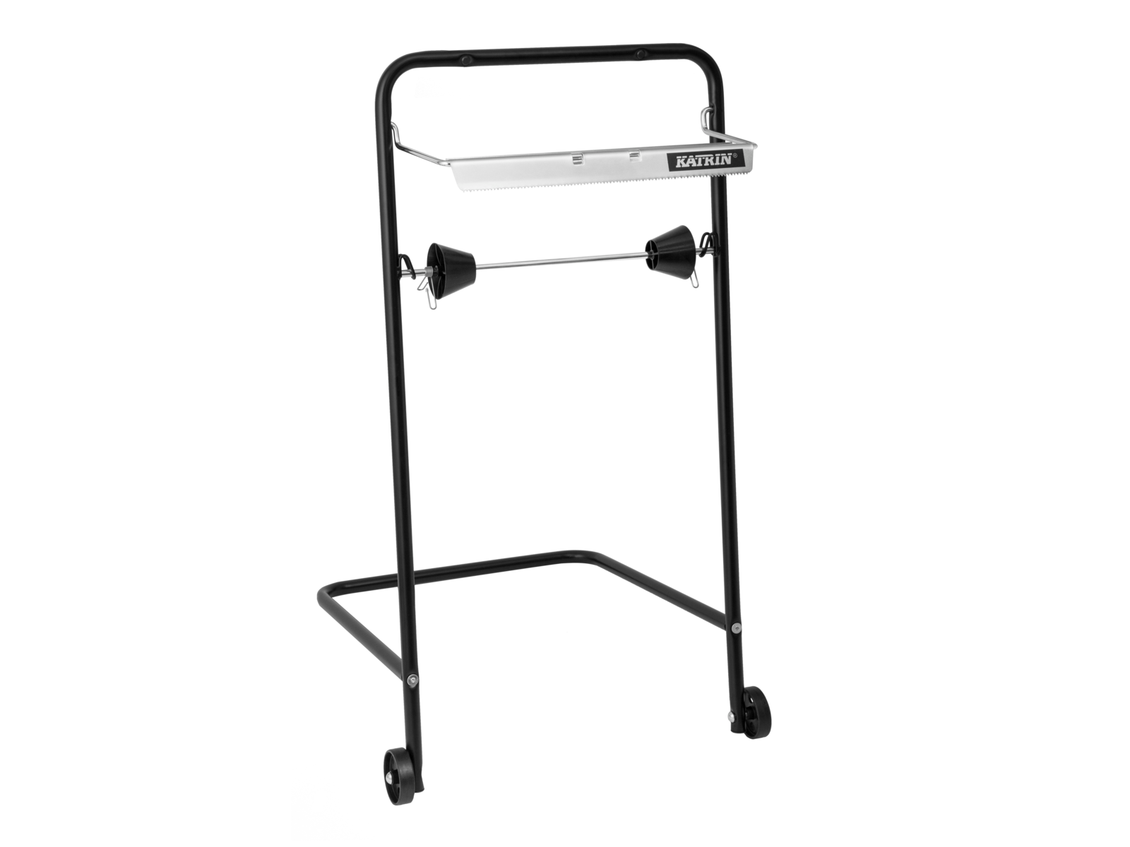 Stojak do czyściw podłogowy KATRIN 54909 BLACK